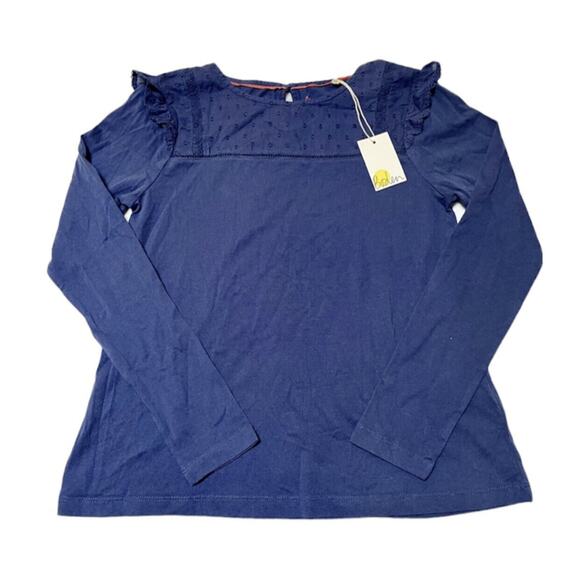 NWT Mini Boden Broderie Top Size 11/12 - Picture 1 of 5